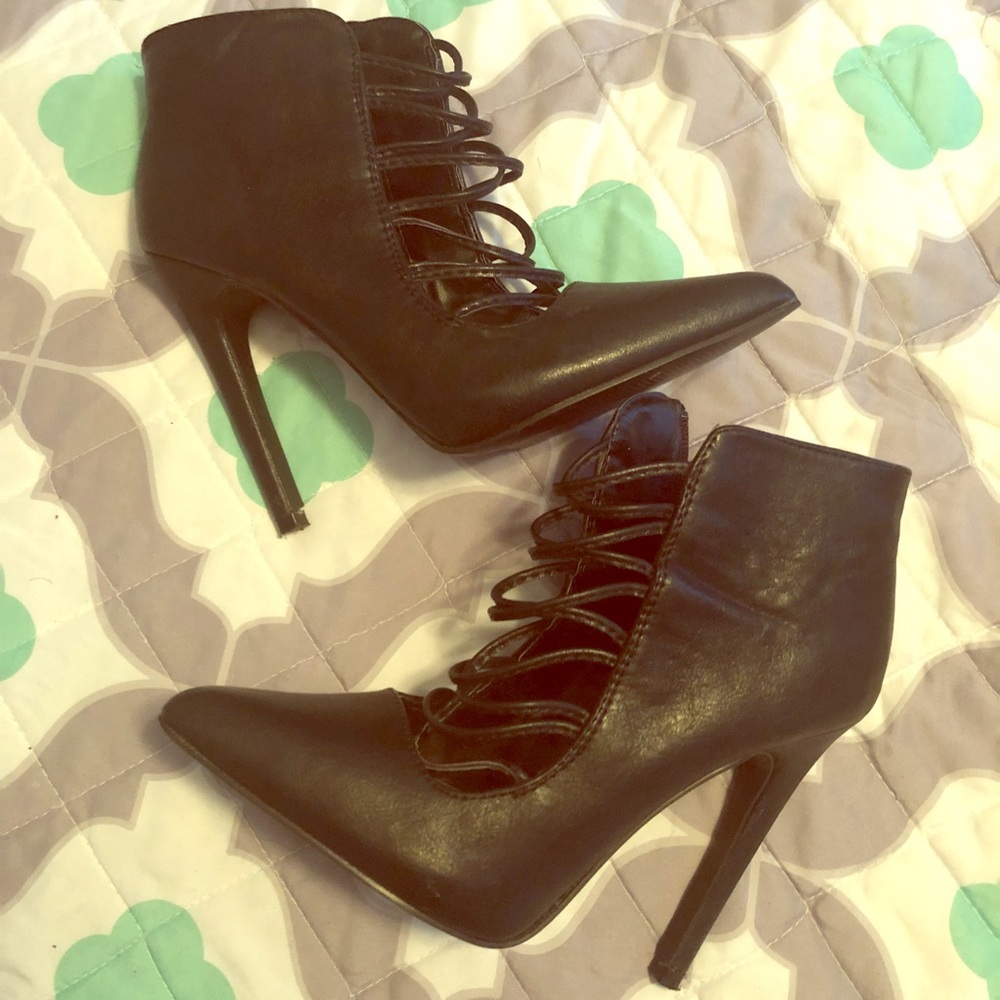 Black booties